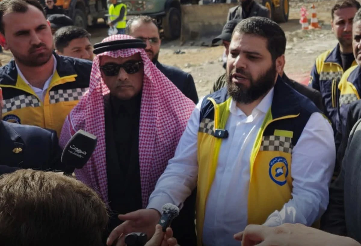 إزالة الأنقاض وإعادة التدوير بدعم سعودي في الغوطة