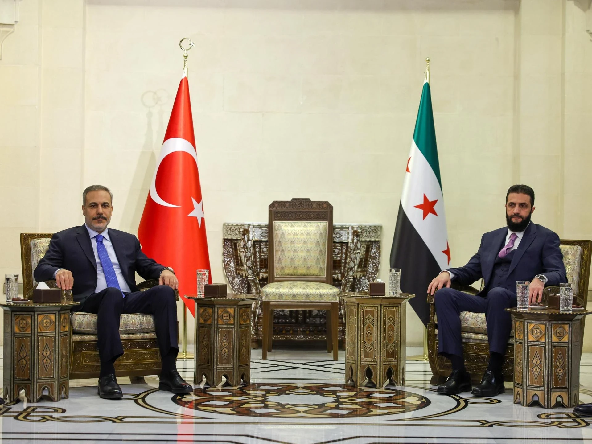 أبرز الملفات التي بحثها الوفد التركي خلال زيارته إلى دمشق