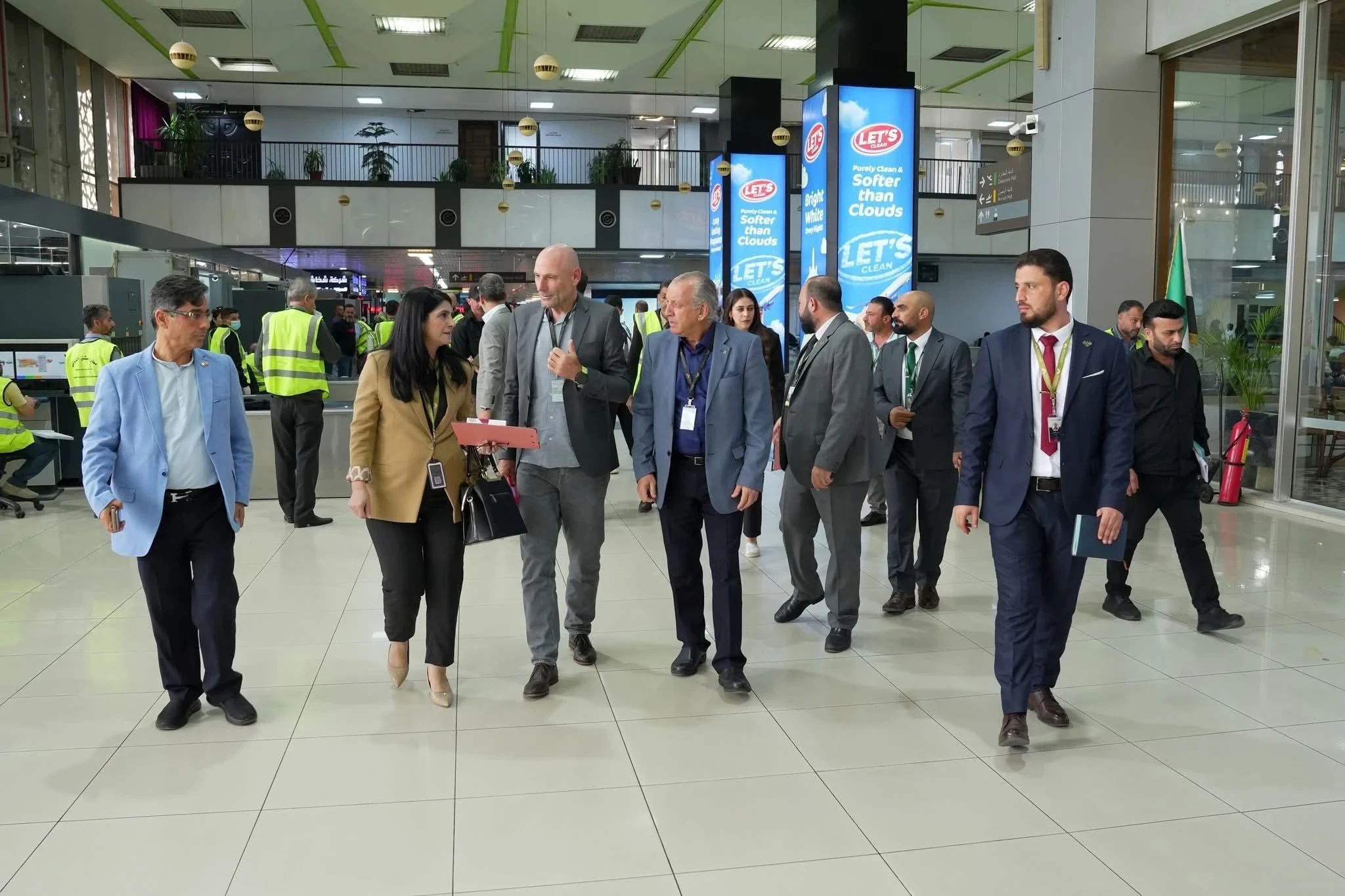 وفد "لوفتهانزا" الألماني يزور مطار دمشق تمهيداً لاستئناف الرحلات الجوية